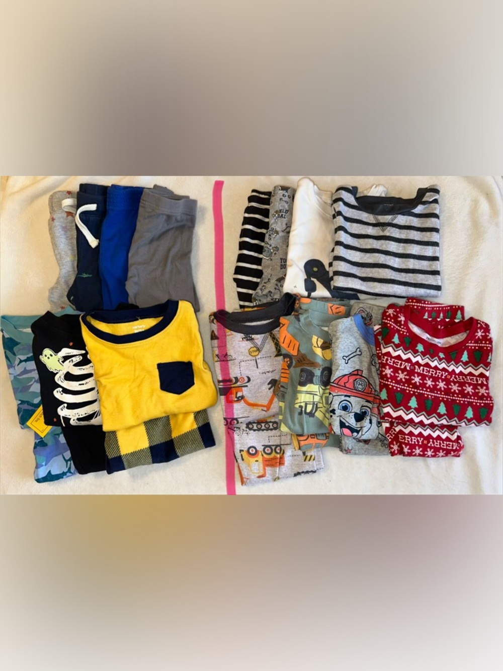 🎉HUGE LOT of Pajamas- Boy (3T & 4T)